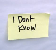 I dont know